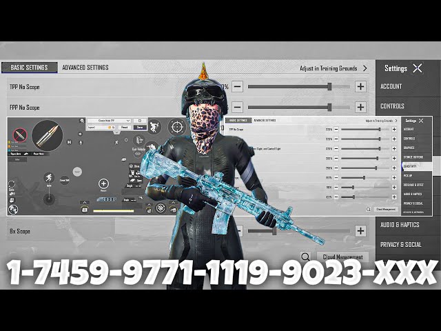 Bgmi Sensitivity Settings 🔥2026 Zero Recoil Sensitivity Code in Bgmi/Pubg | Bgmi 4.5 Sensitivity