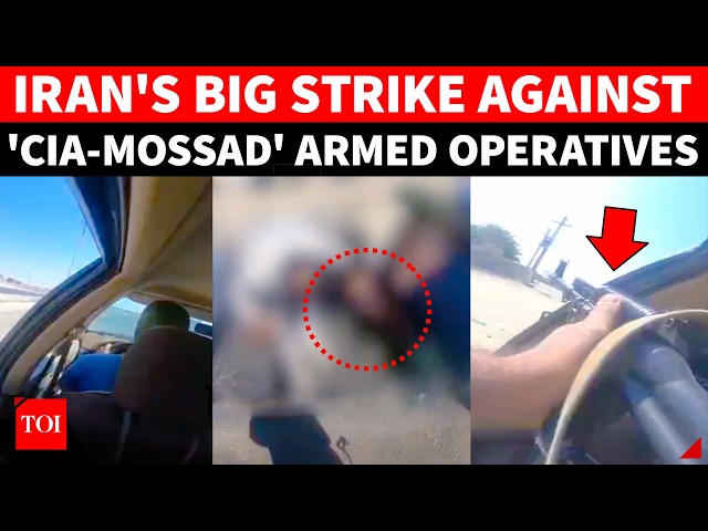 Iran Decimates 'CIA-MOSSAD' Network; Armed Fighters Captured, 2 Executed In Huge Crackdown | WATCH