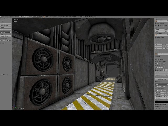 Modular Sci Fi Set Wip 5 Blender 2.75  (Walls and Floors)