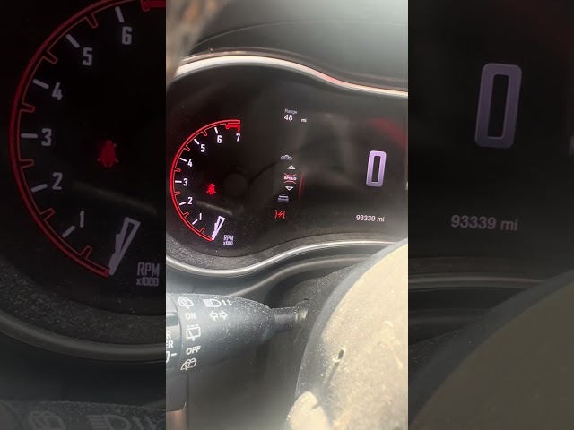 What does this mean for my car (2020 Dodge Durango) #shortsfeed #dodgedurango #checkenginelight