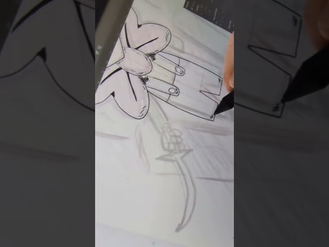 A CLIP FROM SKULL BOI DRAWING VIDEO #shorts