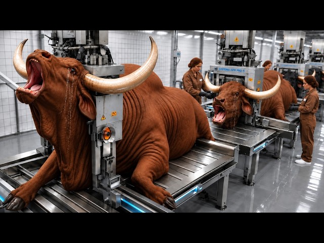 Inside the Red Brahman Bull Factory: How Horn Sheets Become Luxury Products