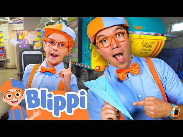 Be Curious Like Blippi in the Discovery Cube!
