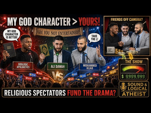 Is Your Favourite Religious Debate Just a Scripted Show? #criticalthinking #ateísmo
