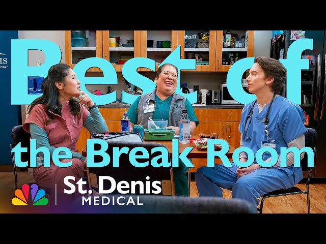 Hilariously Unfiltered Moments from the Break Room | St. Denis Medical | NBC
