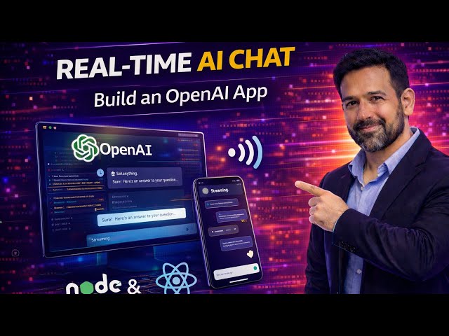 Real-Time AI Chat: Build an OpenAI Streaming App with SSE (Node.js & React) | Full Tutorial