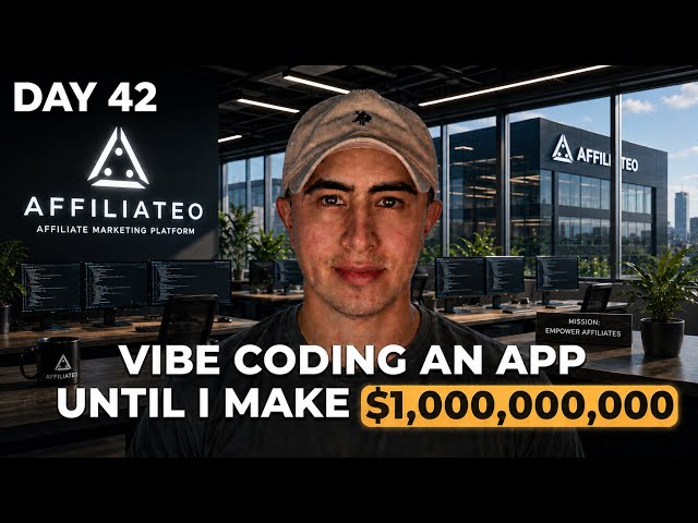 Day 42  - Vibe Coding an App Until I Make $1,000,000,000 | MRR: $145