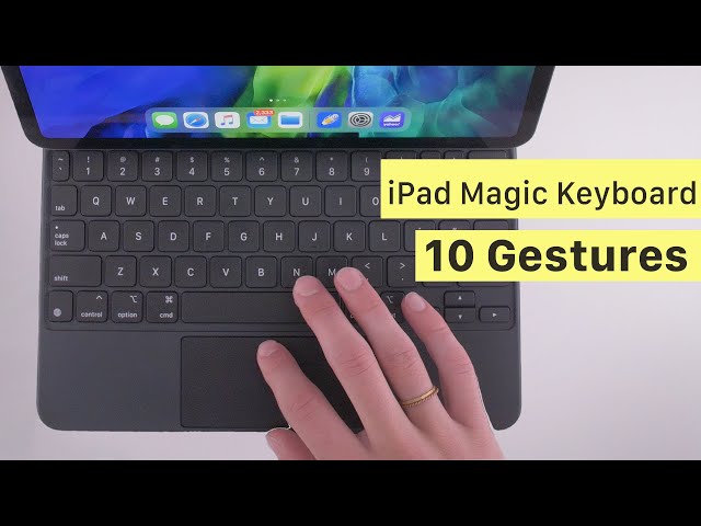 10 gestures you NEED to learn for Magic Keyboard on iPad Pro