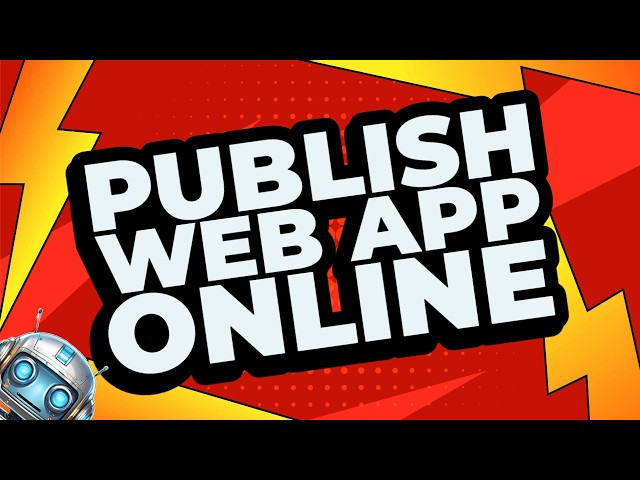 How to Publish Your AI-generated App Online in Firebase Studio