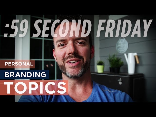 Personal BRAND Topics - Branding tips from the AIAS Conference