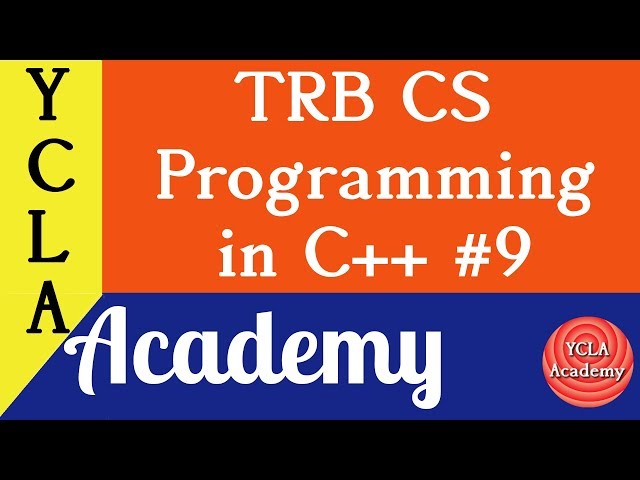 Inheritance: Base and Derived Class in CPP-9 | TRB CS Coaching | YCLA Academy