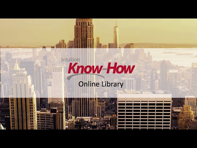 Intuition Know-How: The World's Leading Financial Services eLearning Library