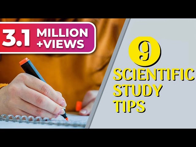 9 Best Scientific Study Tips | Exam Study Tips for Students | Letstute