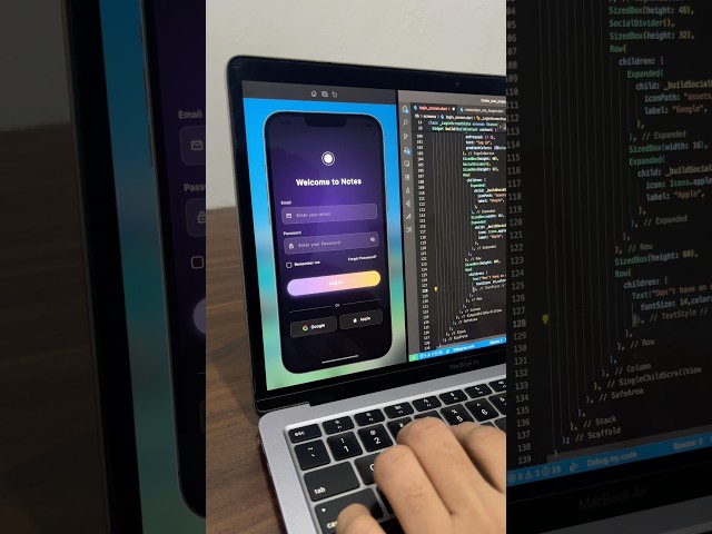 This Flutter Login UI Is Built Different 🚀