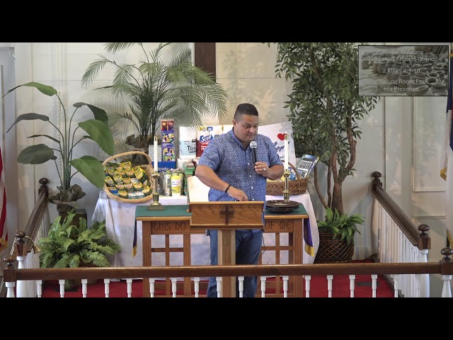 "Making Room for His Presence"