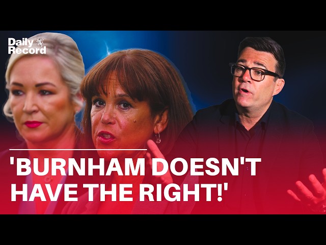 Andy Burnham sparks POLITICAL ROW as he says Irish unity poll ‘off the table’