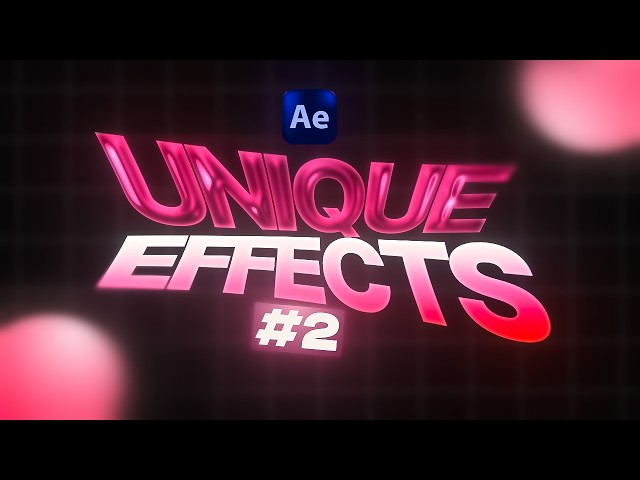 5 Motion Graphics Effects in Under 10 Minutes (After Effects)