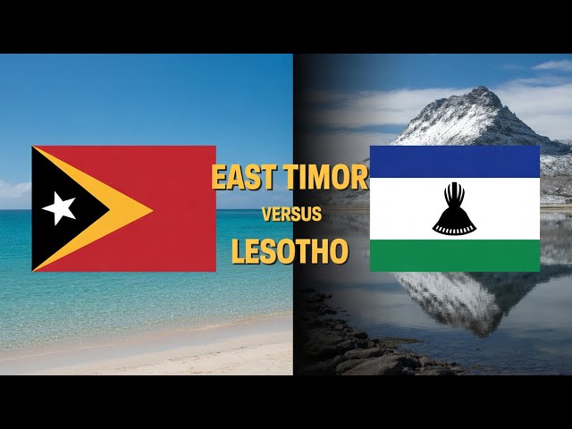 East Timor or Lesotho? We Rated 31 Factors to Find Out