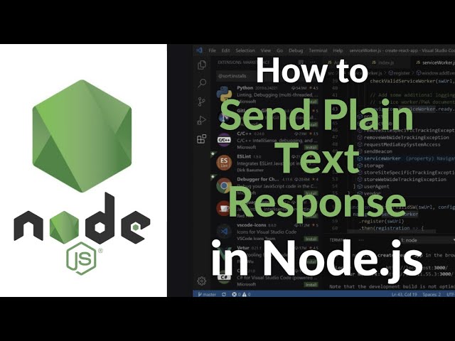 How to Send Plain Text Response in Node.js HTTP Module | Simple Server Response Tutorial