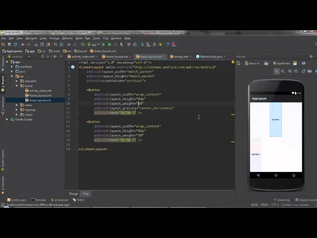 Android desde Cero - Linear Layout