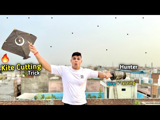 Testing Hunter Manjha | Kite Cutting Tricks | Kite Flying | kite