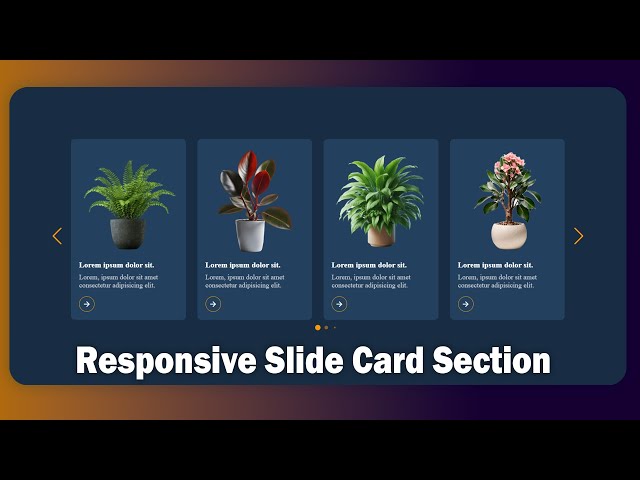 Responsive Swiper Slide Tutorial | Responsive slide card section | swiper js