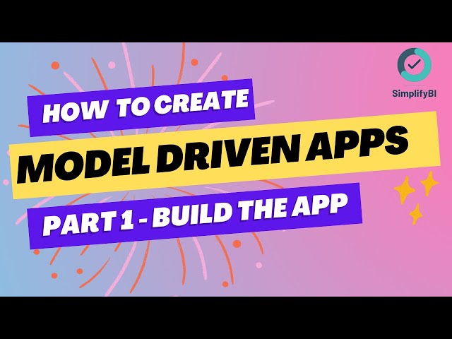 Model-Driven App || Build a simple model driven app for beginners