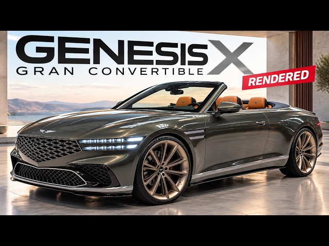 Genesis X Gran Convertible Patent Reveals Production Design