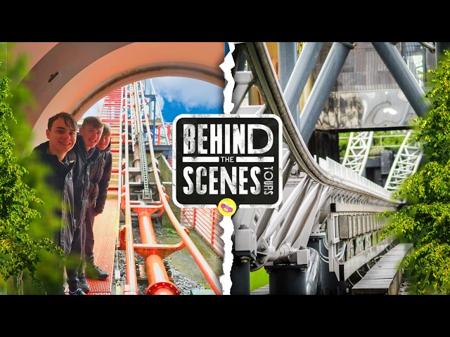 Behind The SCENES Of BLACKPOOL PLEASURE BEACH!