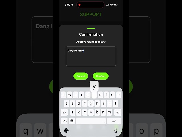 Creating a refund workflow for signed in users📱 #reactnative #firebase #indiedev #codinginpublic