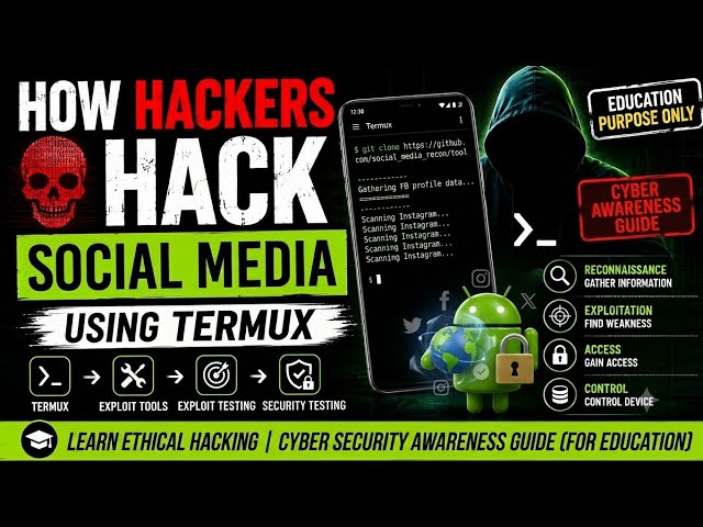 🔐 Hack Social Media Accounts Using Termux | Akarshak Exploit