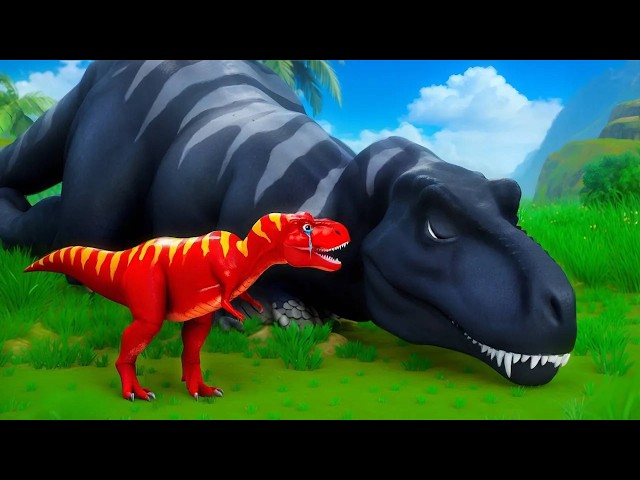 Lost Baby T-Rex 🦖 | Mother T-Rex's Epic Rescue Mission!