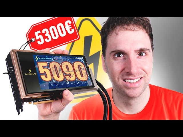 I bought the MOST EXPENSIVE and POWERFUL RTX 5090 on the PLANET!