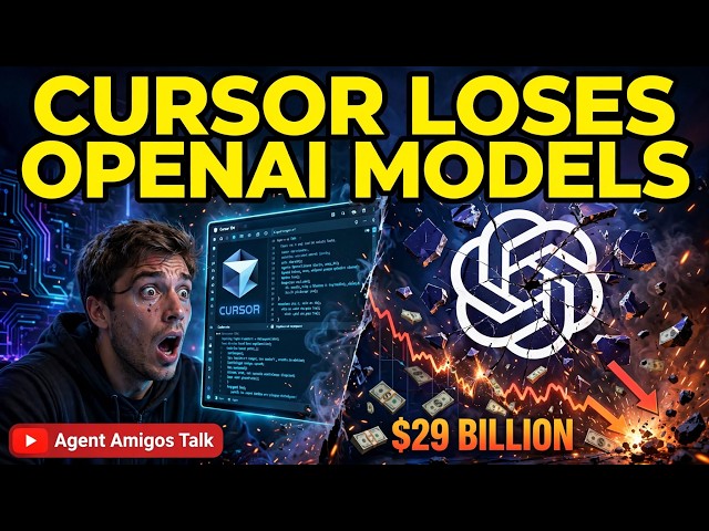 Cursor Loses OpenAI Models: The $29 Billion Bet | Agent Amigos Talk | AGENT AMIGOS