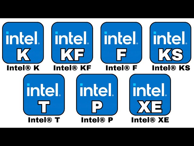 Every Intel Desktop Processor Suffix Explained As Easily As Possible For Beginners