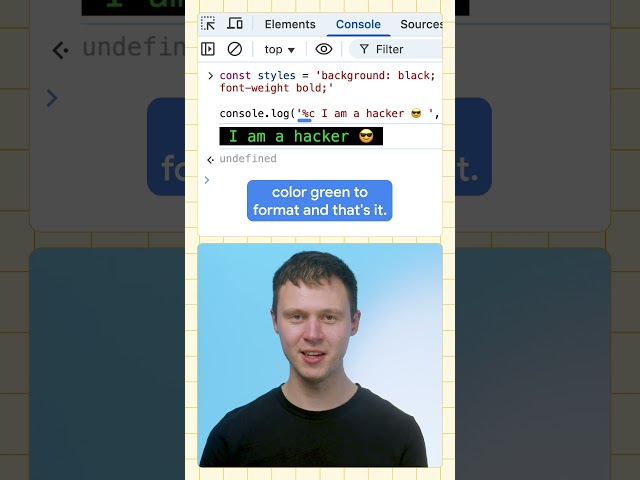 How to format console logs with CSS and ANSI #DevToolsTips
