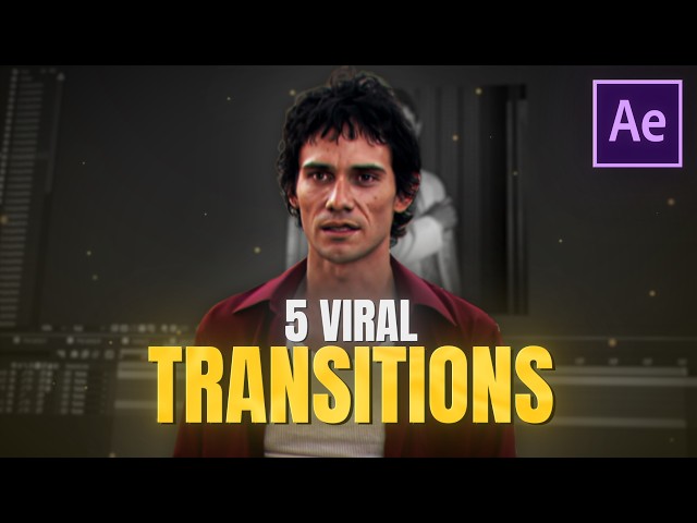 5 Viral Transitions For More Views I After Effects Tutorial