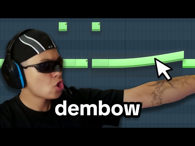 tratando de hacer un ritmo de dembow
