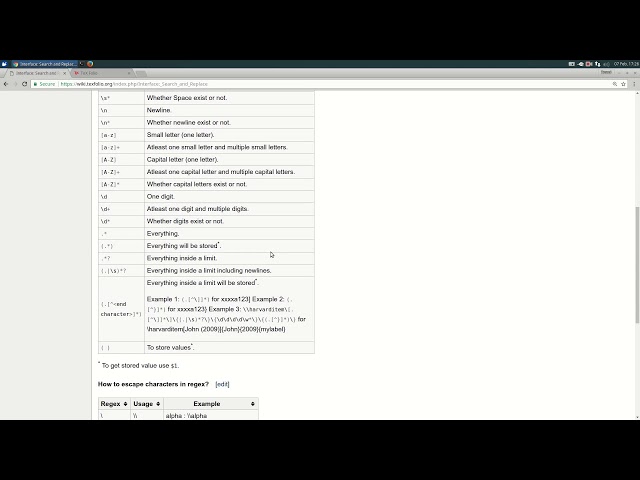 Regular Expressions: Part 5