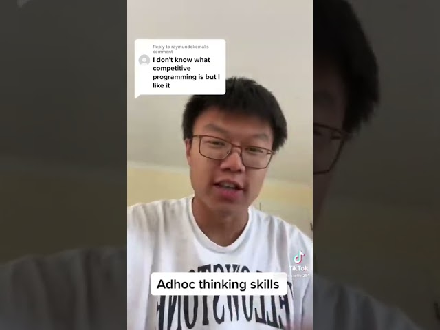 WHAT IS COMPETITIVE PROGRAMMING?