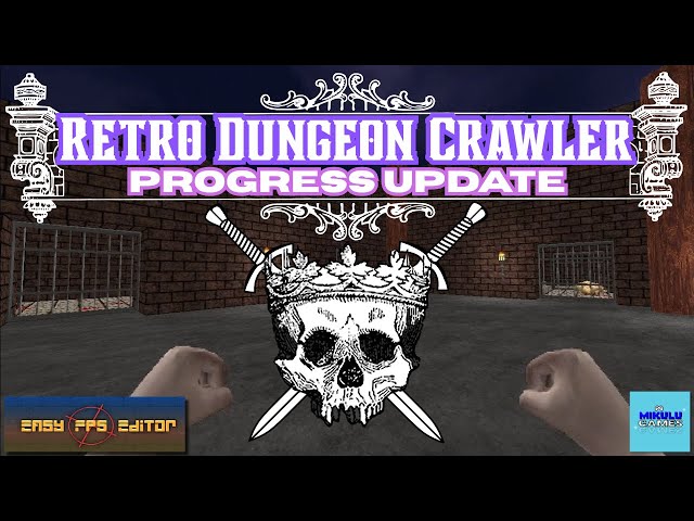 Easy FPS Editor | Retro Dungeon Crawler (Progress Update)