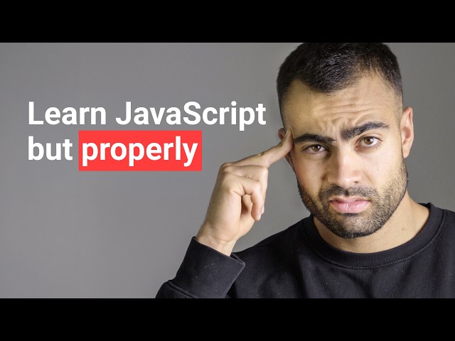 JavaScript Tutorial Full Course - Beginner to Pro
