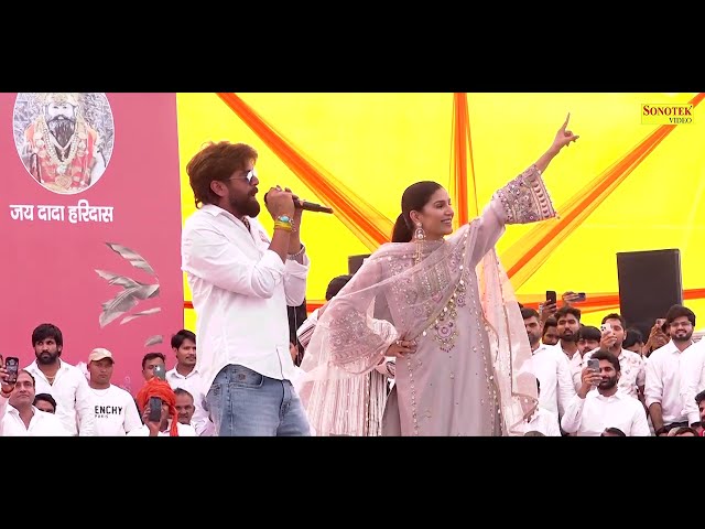 Sapna Choudhary & Masoom Sharma ने Stage Hila Diya 🔥 | English Medium Live Dance Performance