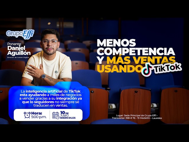 Menos competencia y más ventas usando TikTok.