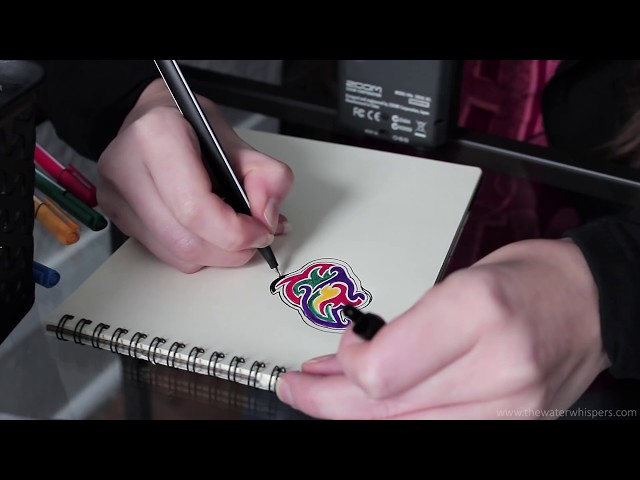 Tingly ASMR Drawing Video With Whispering For Your Relaxation