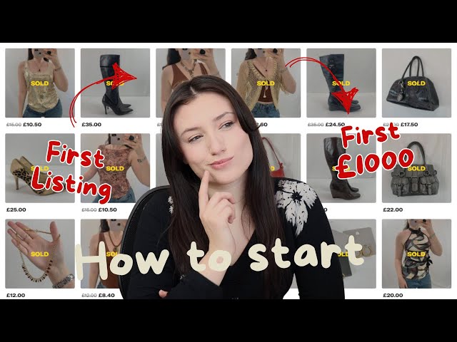 How to ACTUALLY start a Depop shop in 2025: A step-by-step guide to making money as a reseller
