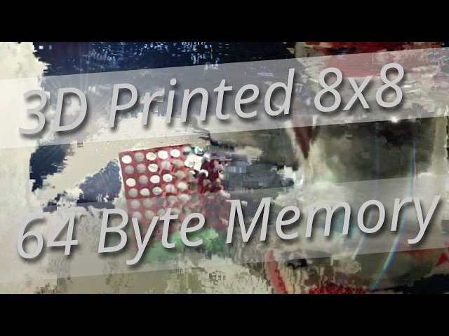 3D Printing Re-Writable Forever Memory