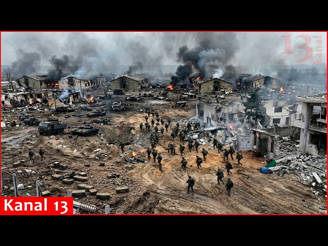 Ukraine crushes Russian positions with major mechanized assault in Lyman; Putin's army flees