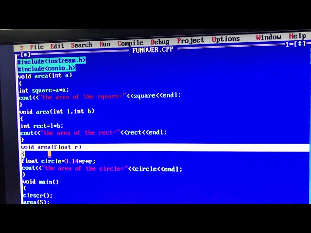 Function overloading in c++(tamil)|function overloading c++ lecture 12