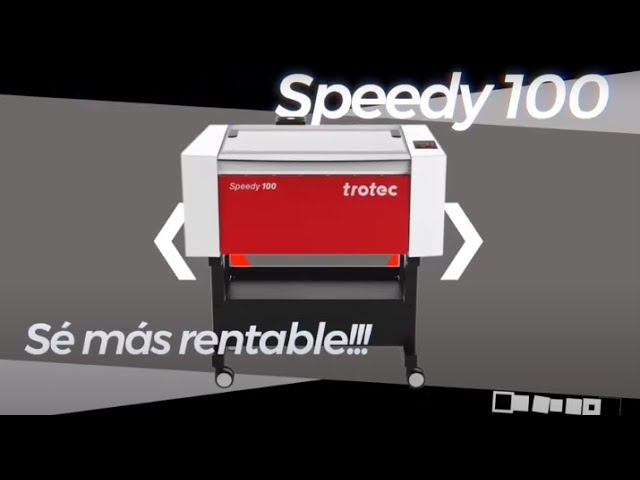 Speedy 100 | Grabadora y cortadora láser de Trotec